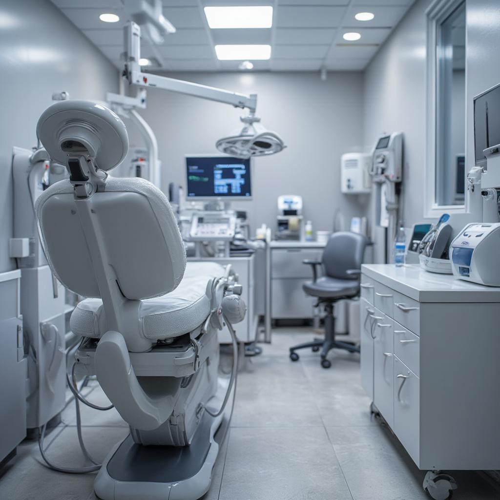 Modern Medical Equipment at a Men's Health Clinic