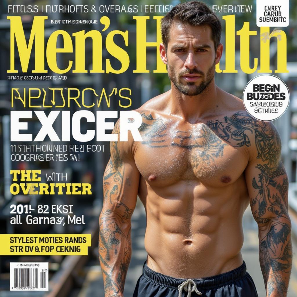 mens health magazine cover