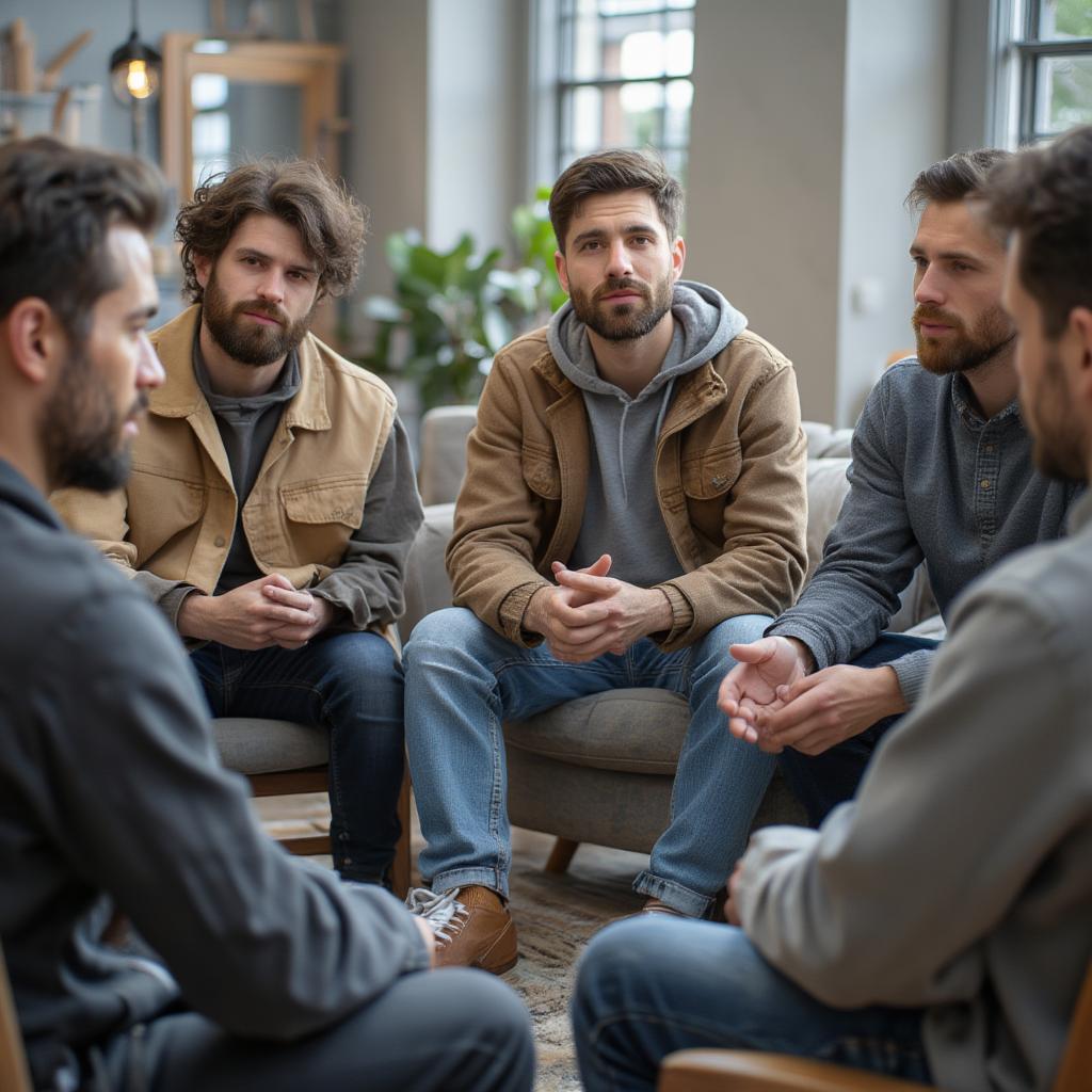 Men's Support Group: Sharing Experiences