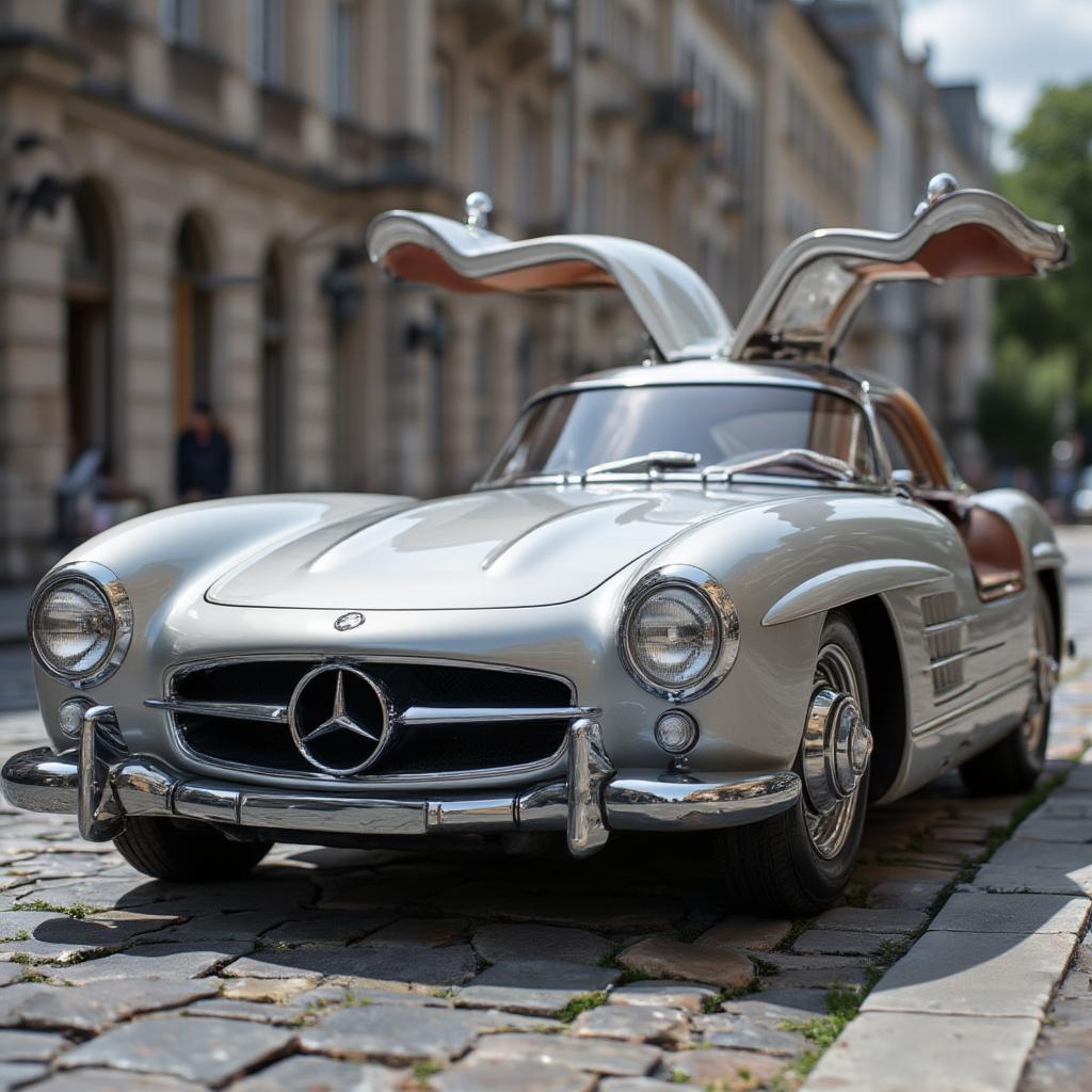 Mercedes Benz 300SL Gullwing classic car