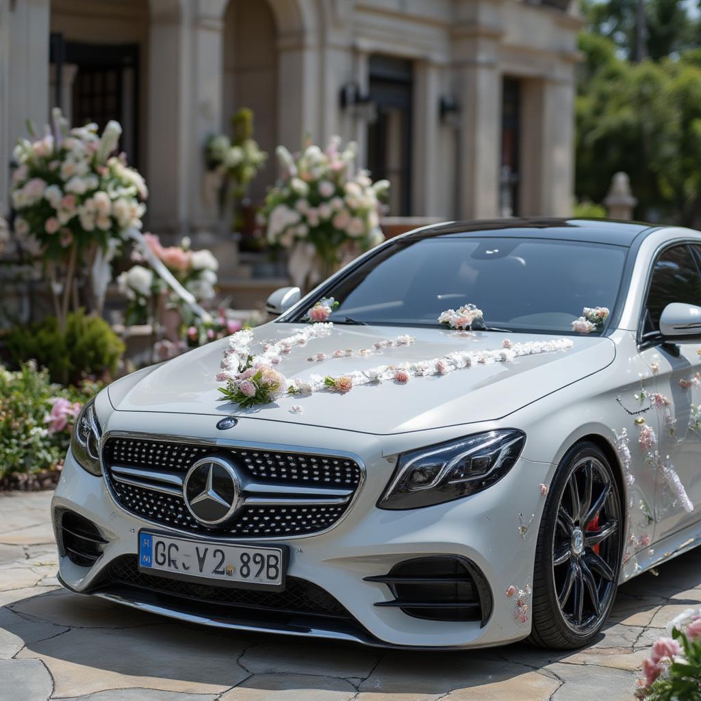 mercedes s class luxury wedding car in delhi