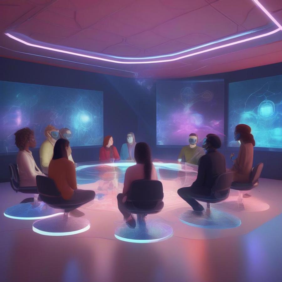 Virtual Meeting in the Metaverse