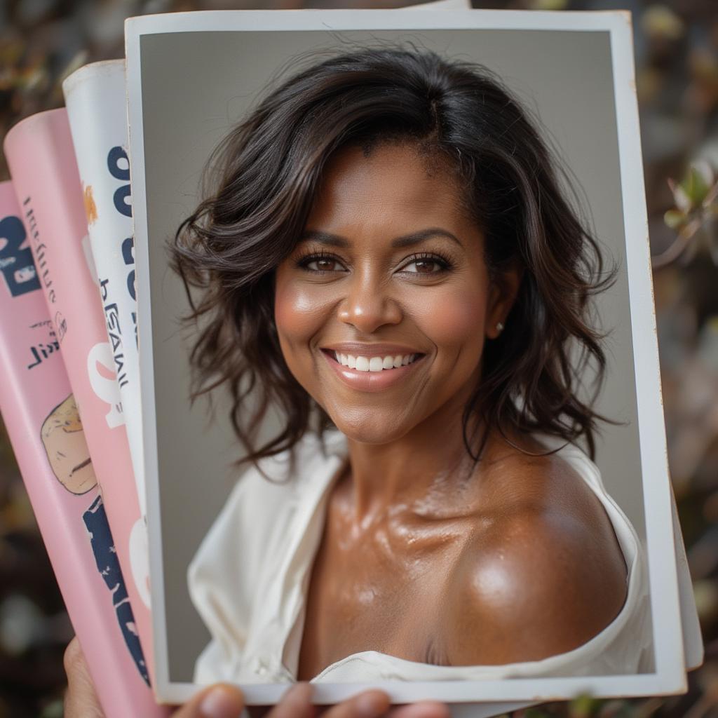 Michelle Obama's "Becoming" Book Cover