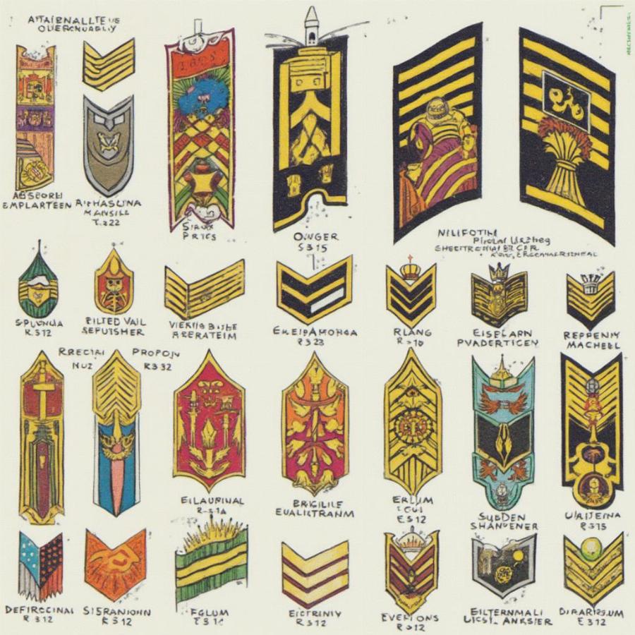 Comparing Military Rank Insignia Across Different Nations