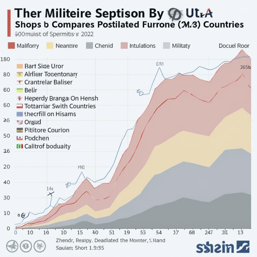 Military Spending Comparison of Top Countries in 2022