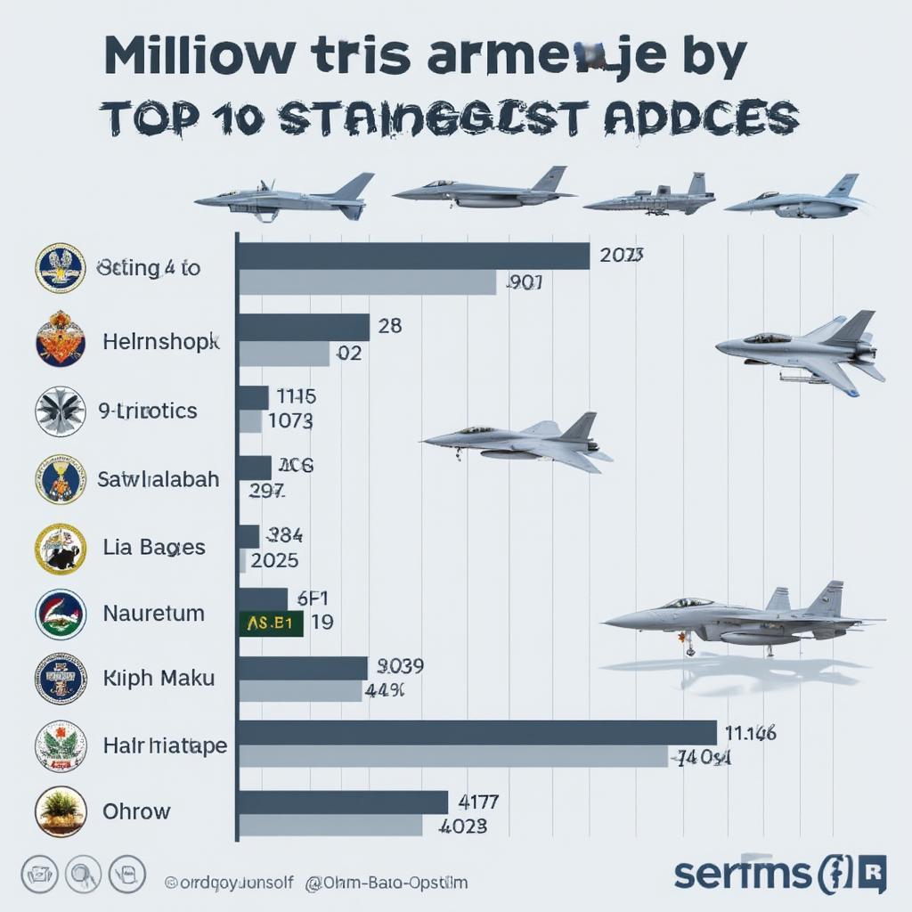 Comparison Chart of Military Technologies in 2021