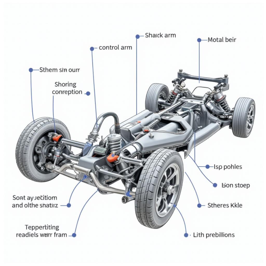 Modern Car Suspension System Diagram Explained