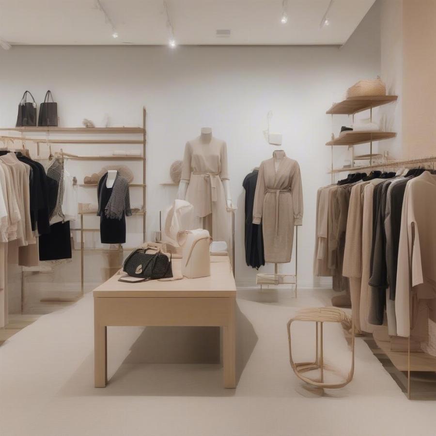 Modern Lifestyle Shop Featuring Clothing and Accessories