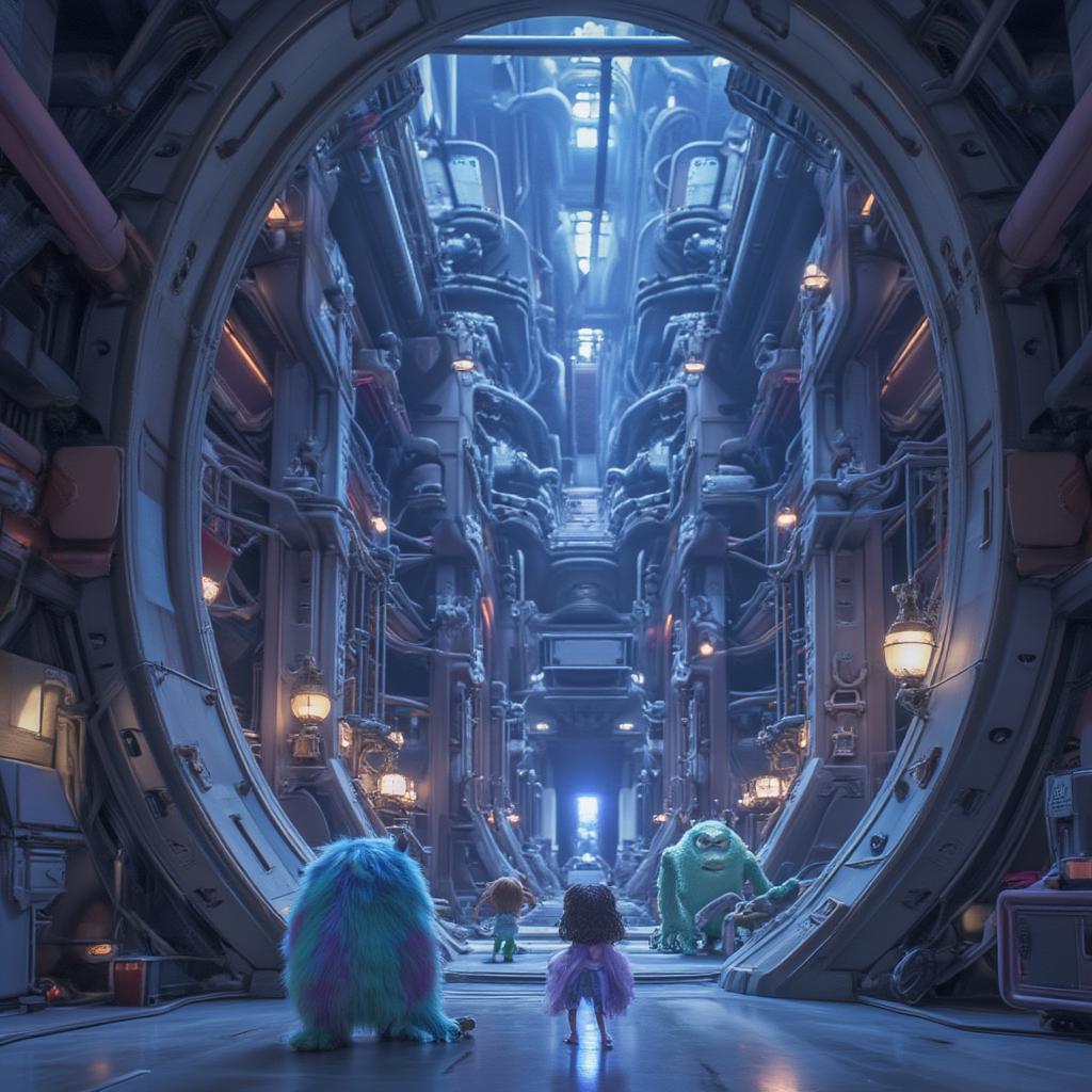 The Door Vault in Monsters, Inc.