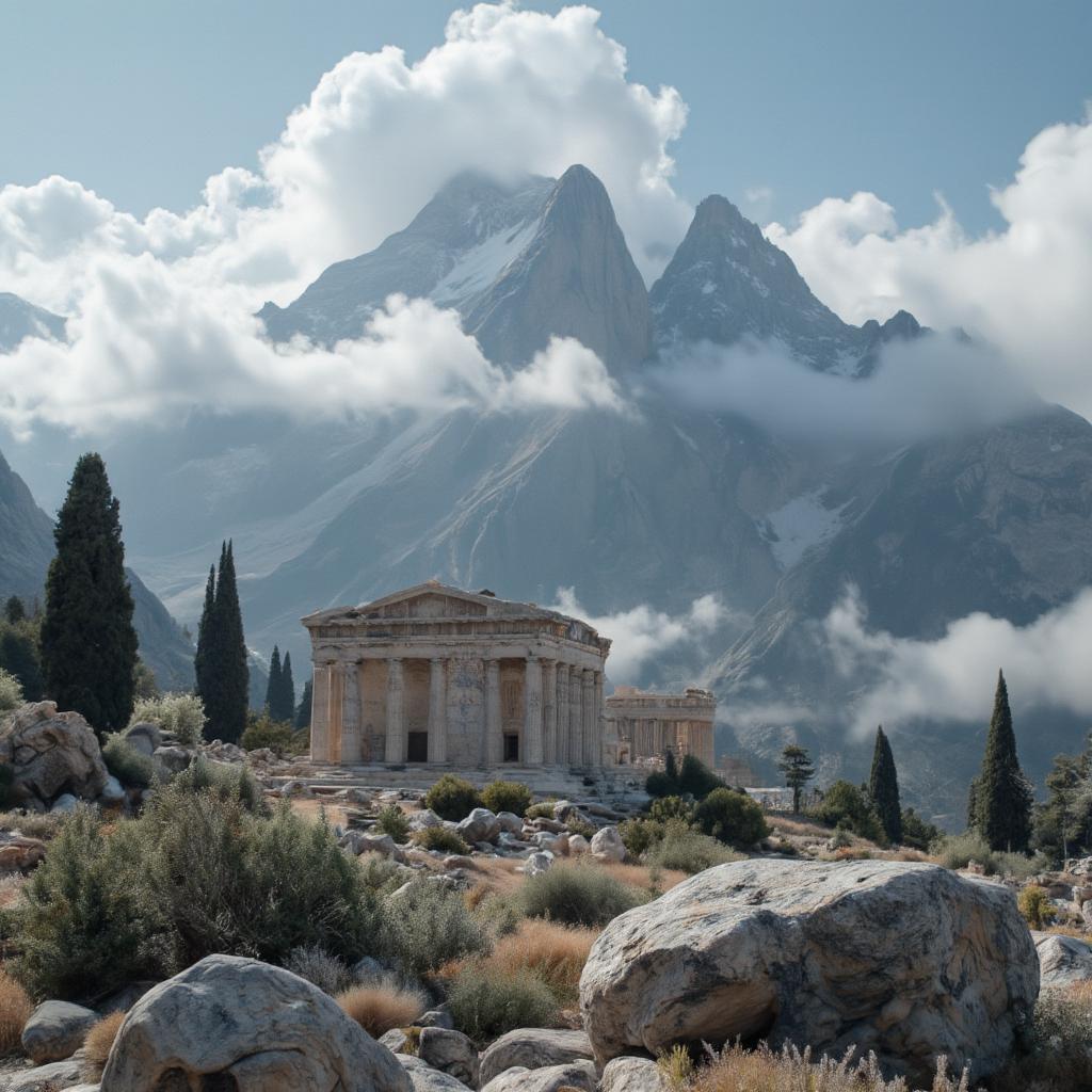 Mount Olympus: An Ancient Greek Wonder Shrouded in Mist and Mythology