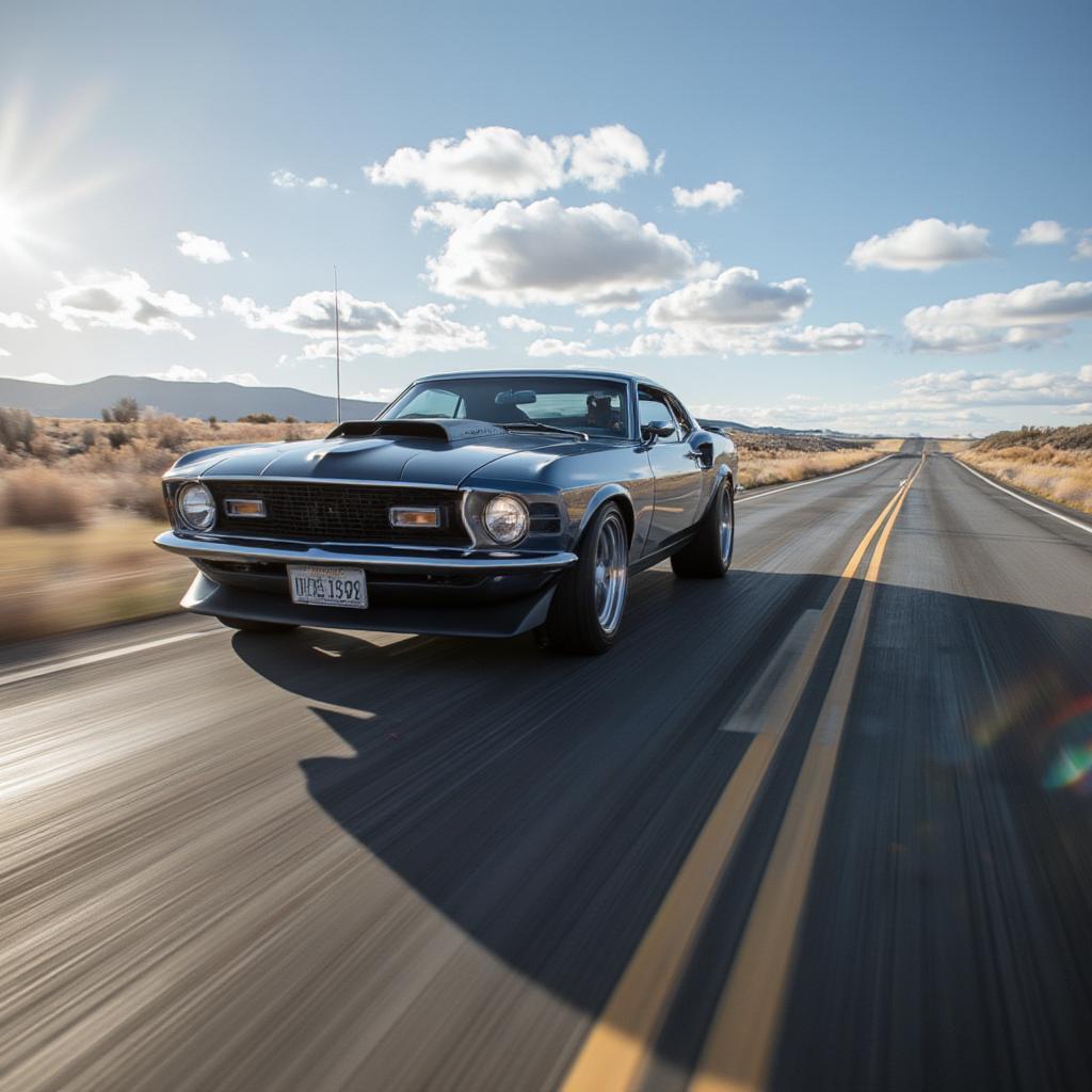 Classic Muscle Car Road Trip