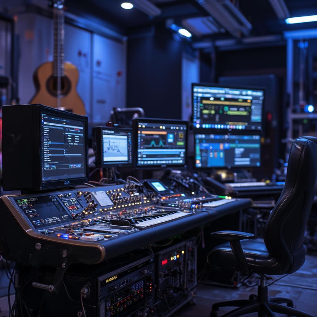 music-production-console