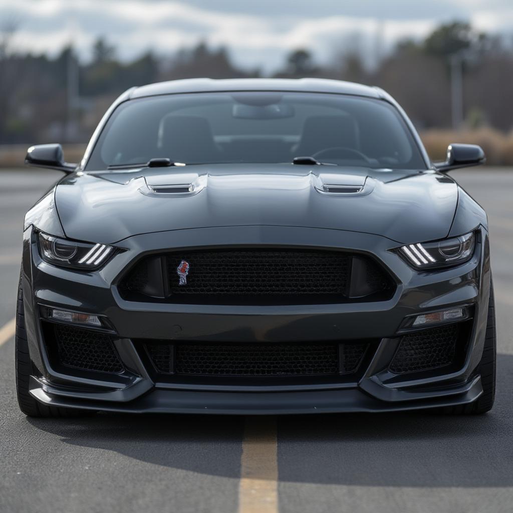 2023 Mustang Dark Horse front view