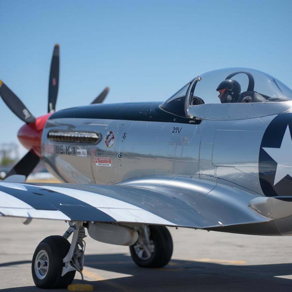 p51 mustang plane profile