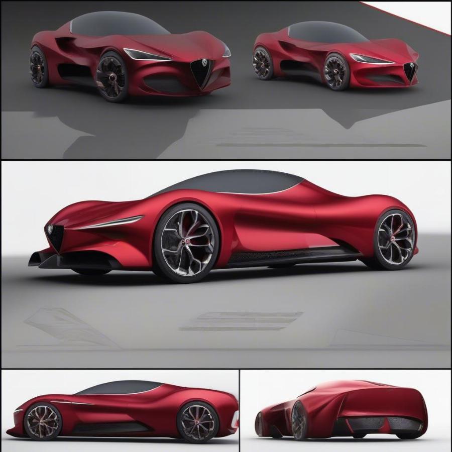 New Alfa Supercar Design Concept