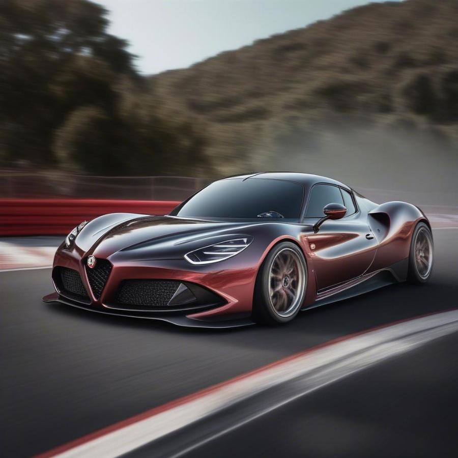 New Alfa Supercar Track Performance