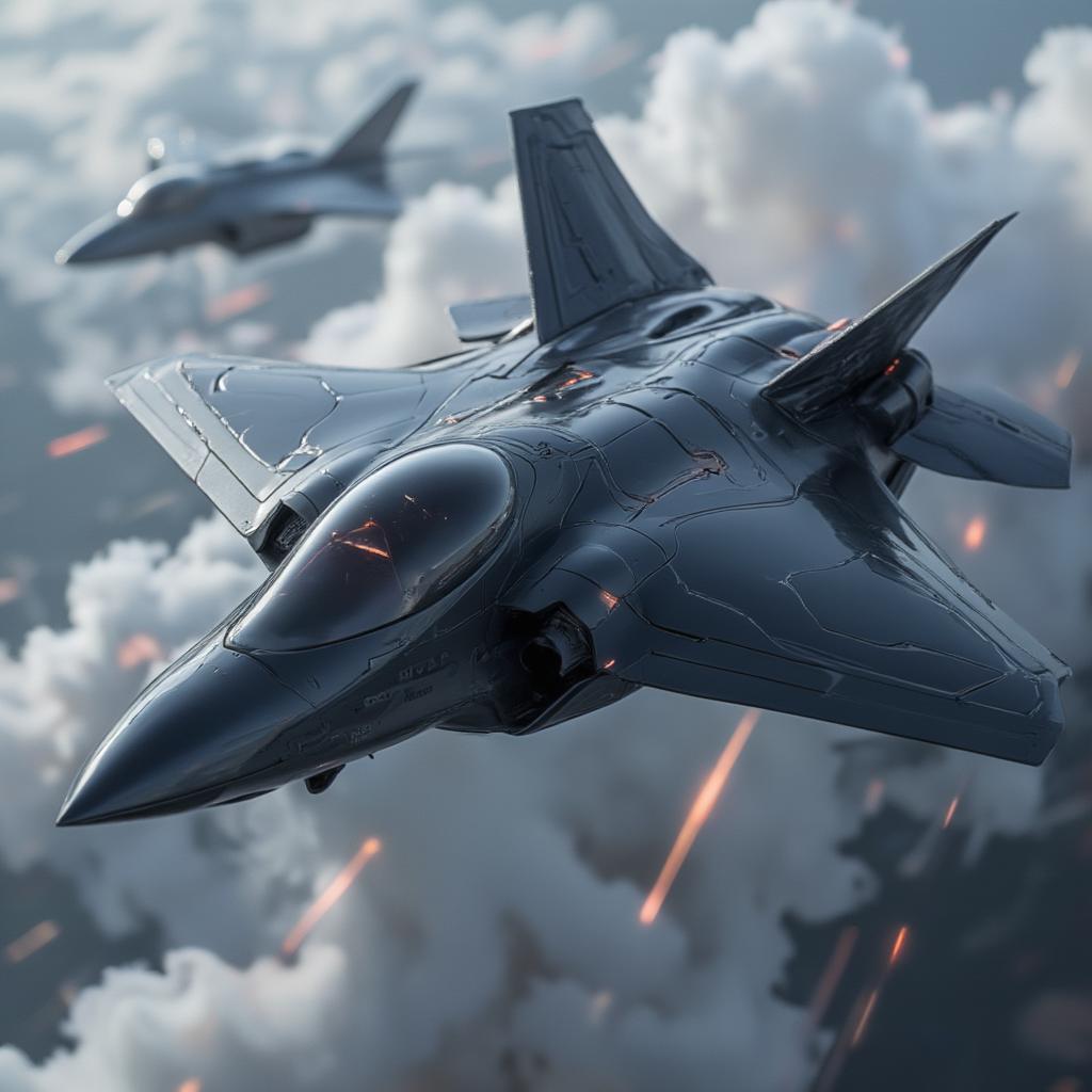 ngad stealth fighter concept, representing the future of air combat