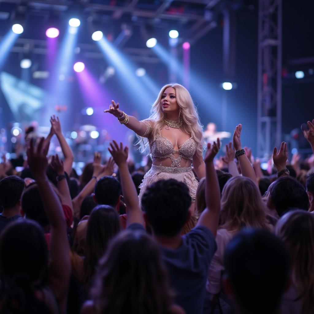 nicki minaj essence fest audience energy