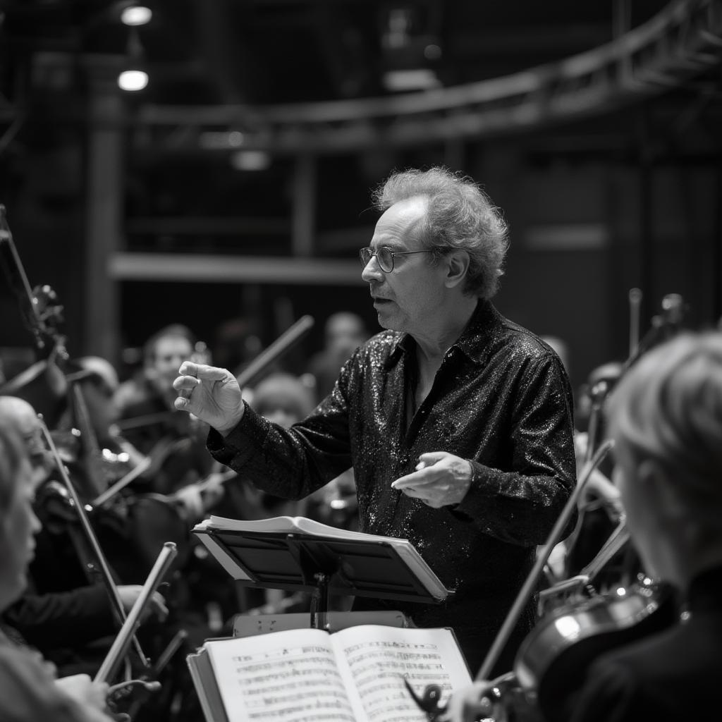 Danny Elfman Recording the Score for The Nightmare Before Christmas