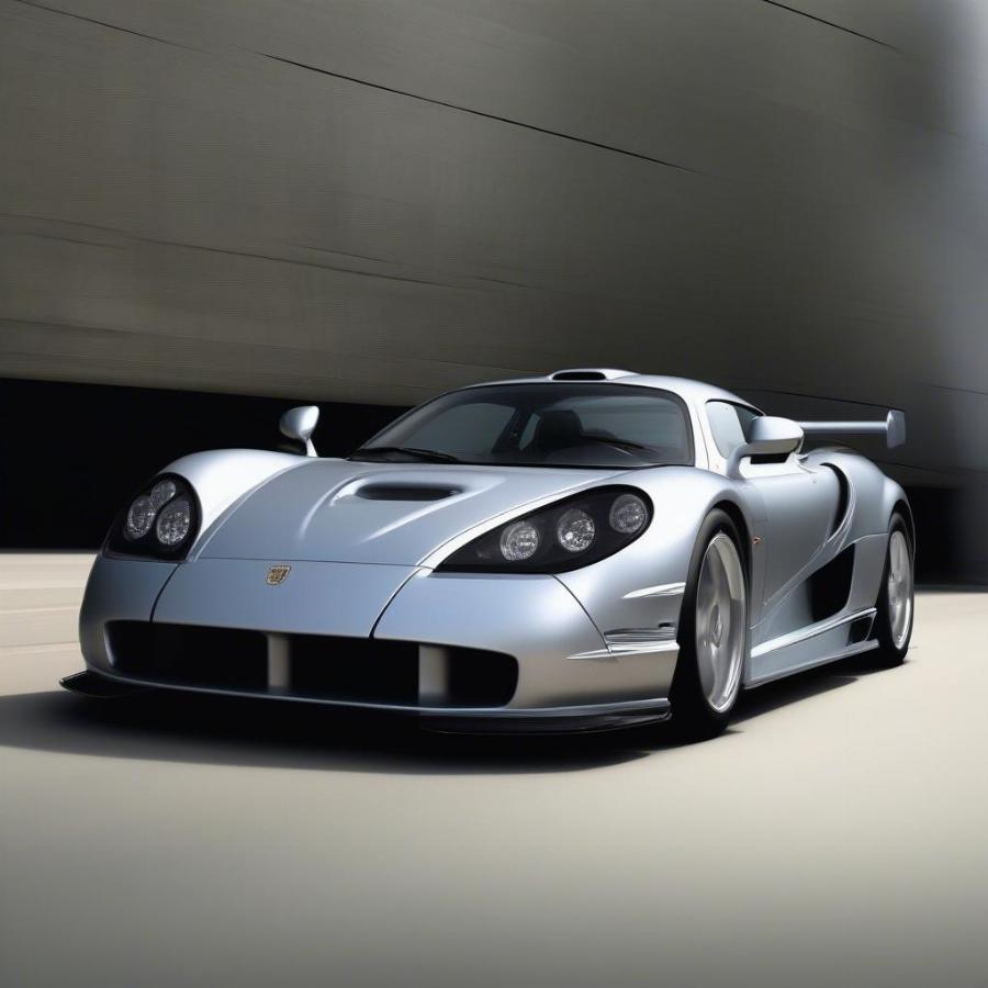 Noble M600 Front View: Aggressive Styling and Aerodynamic Design