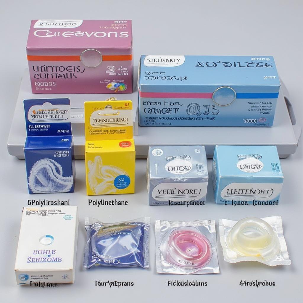 various non latex condoms