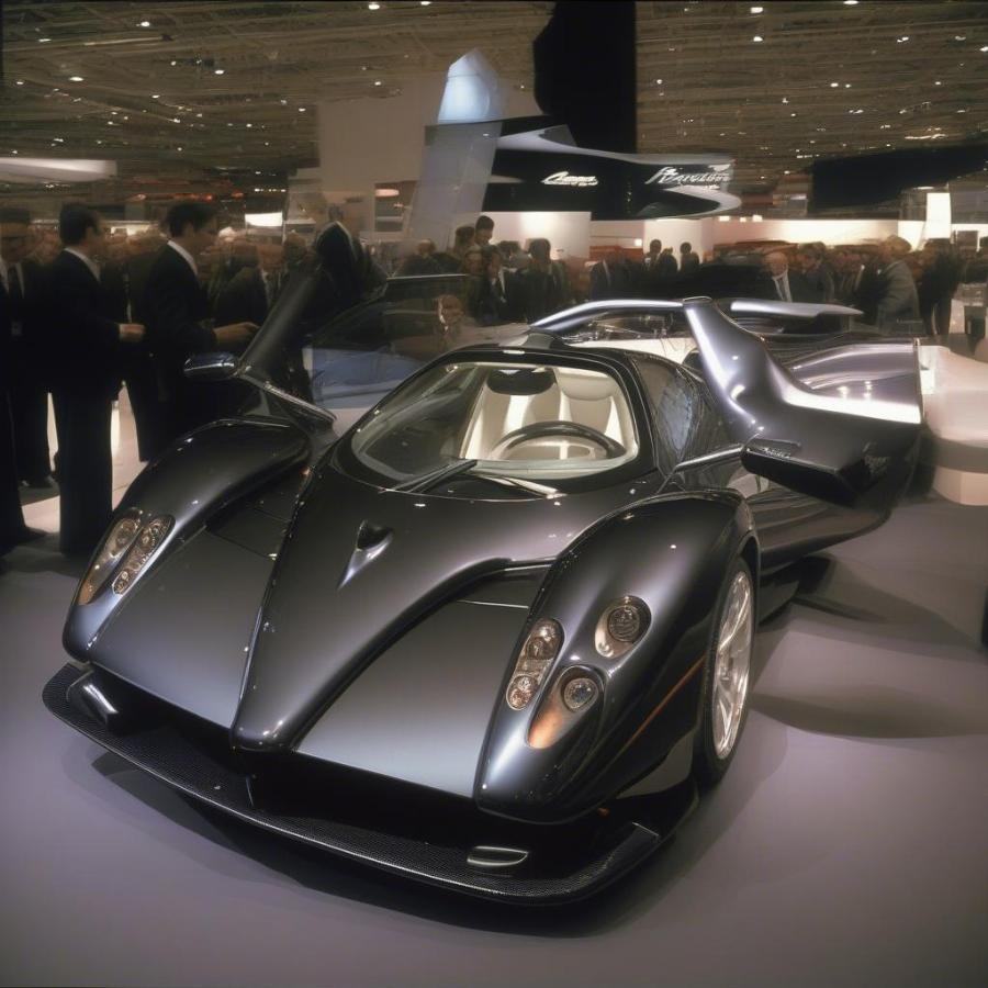 Pagani Zonda C12 Debut at the 1999 Geneva Motor Show