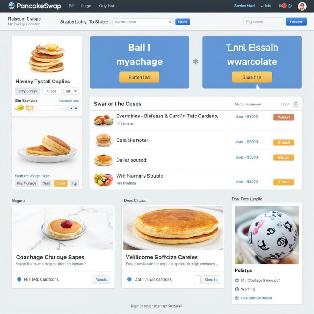 PancakeSwap User Interface Overview