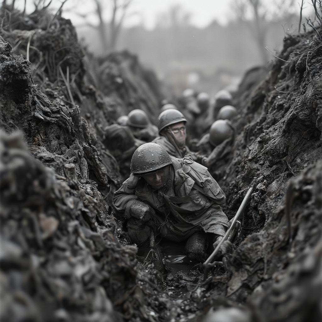 Paths of Glory Trench Scene