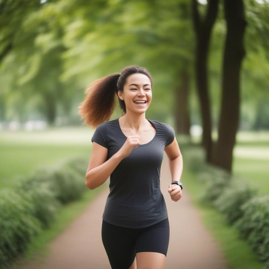 Woman doing cardio workout for PCOS weight management