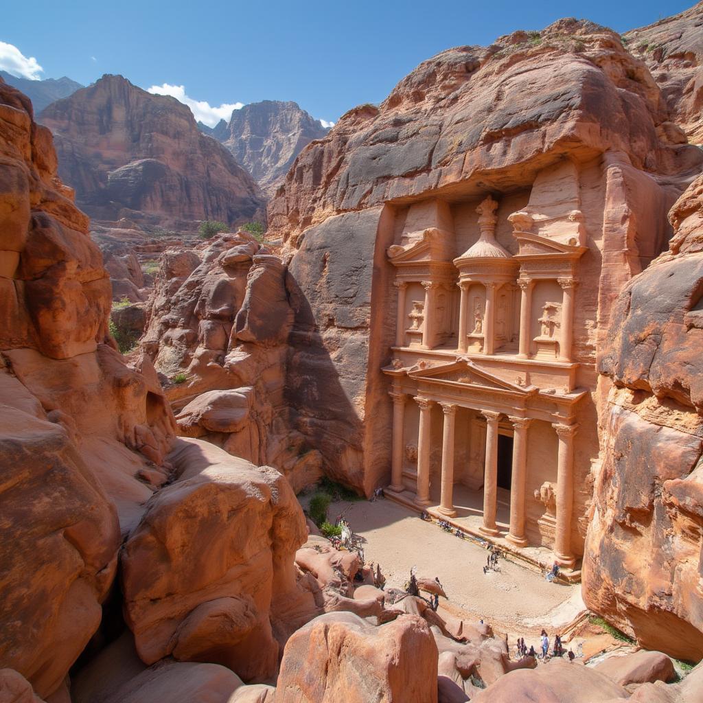 Magnificent Petra Treasury