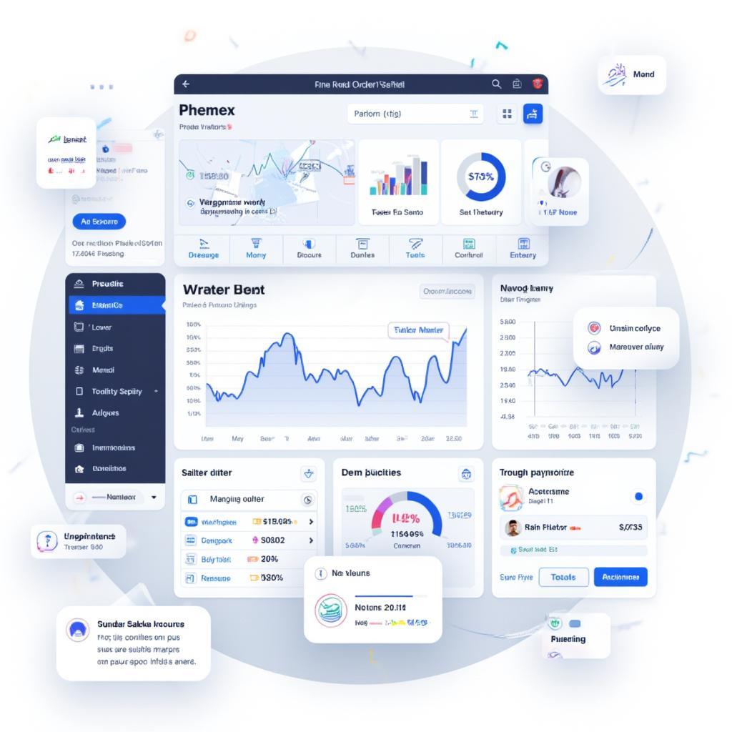 phemex trading dashboard overview