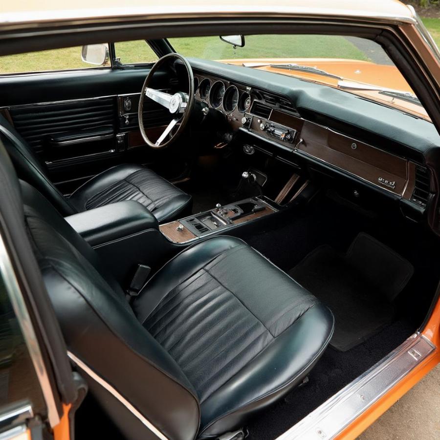 Plymouth GTX 440 Interior Details and Features