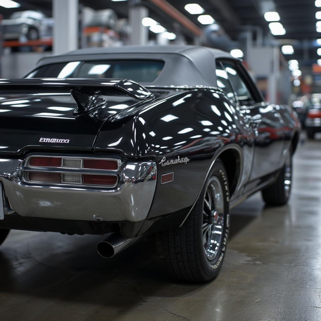 pontiac gto judge convertible rear wing