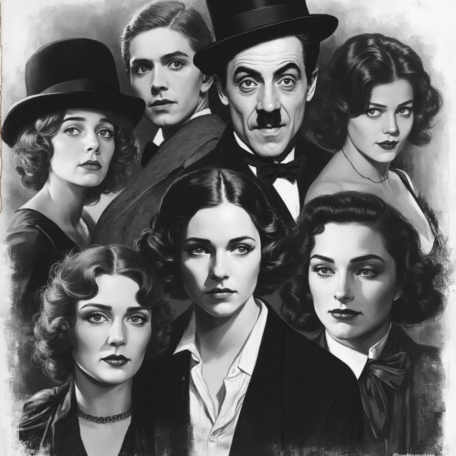 Popular Actors of the Silent Era