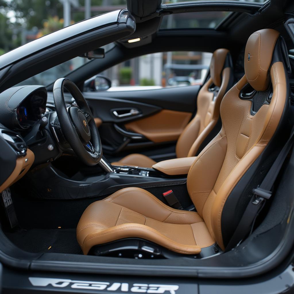 McLaren 720s driver focused interior design shown on a used model