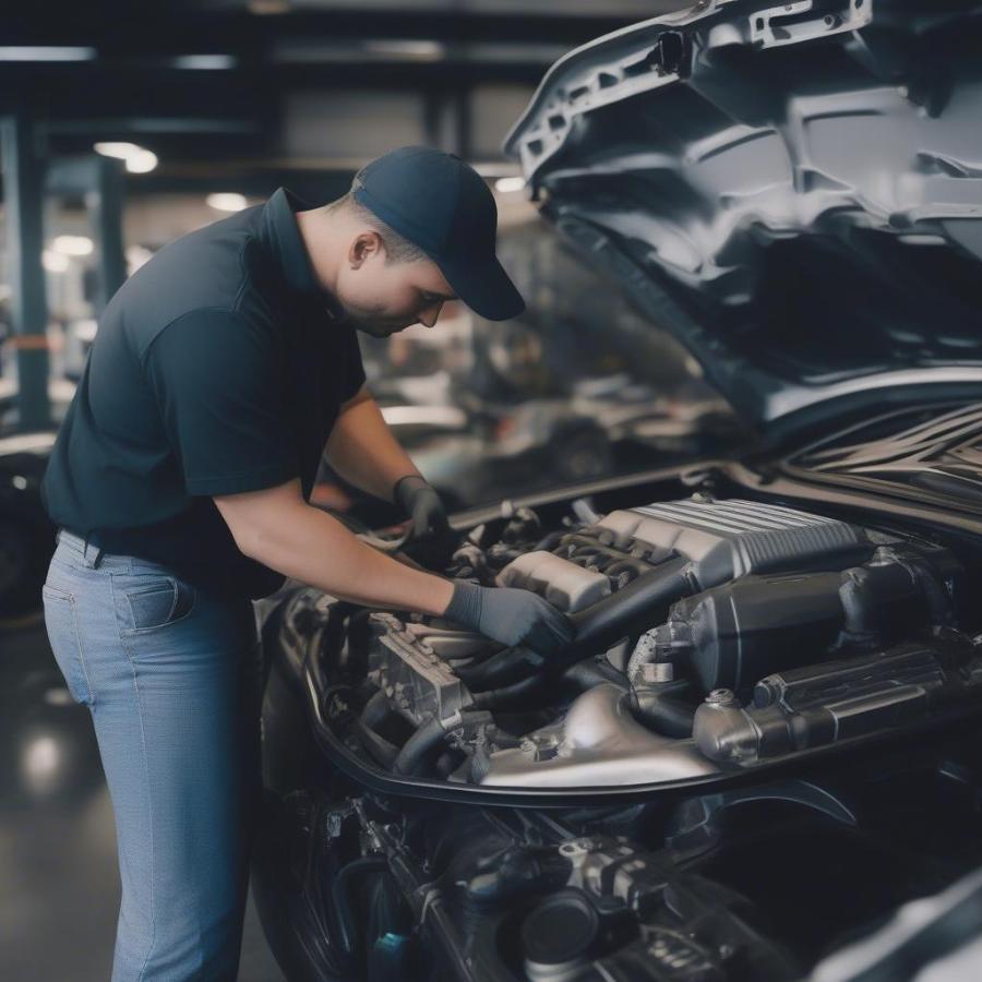 Pre-purchase inspection for an exotic car