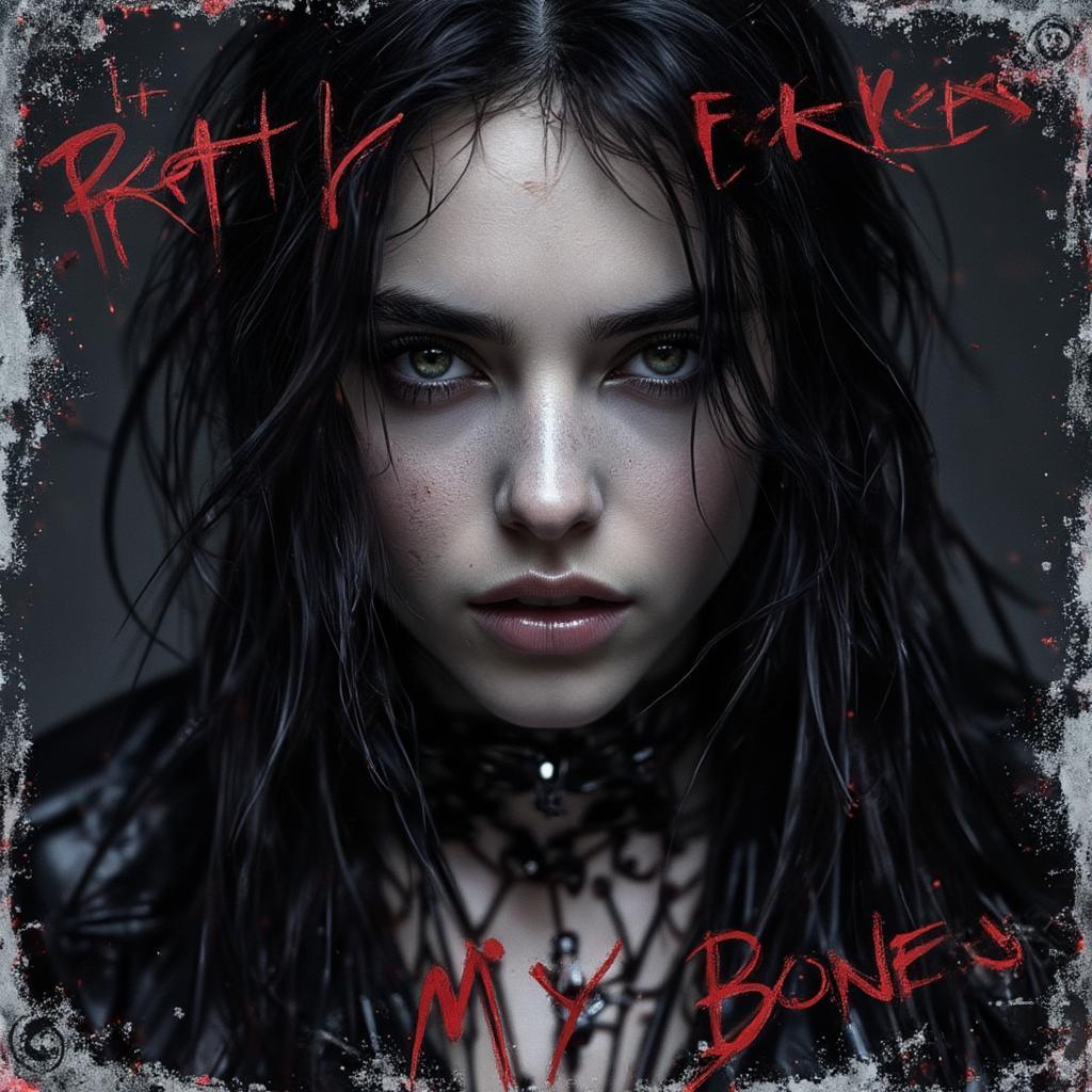 The album cover of The Pretty Reckless featuring 'My Bones'