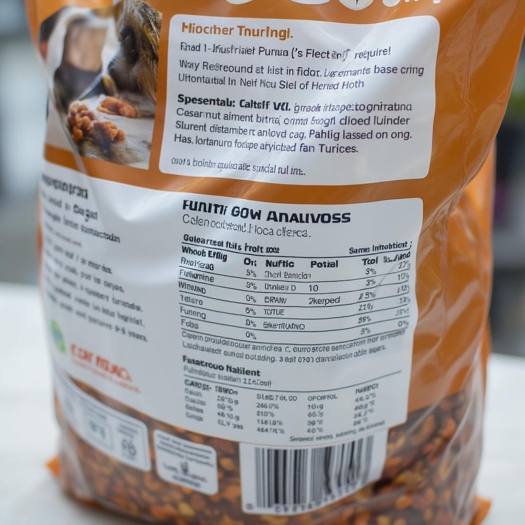 Purina Cat Chow Ingredients on Label Petco