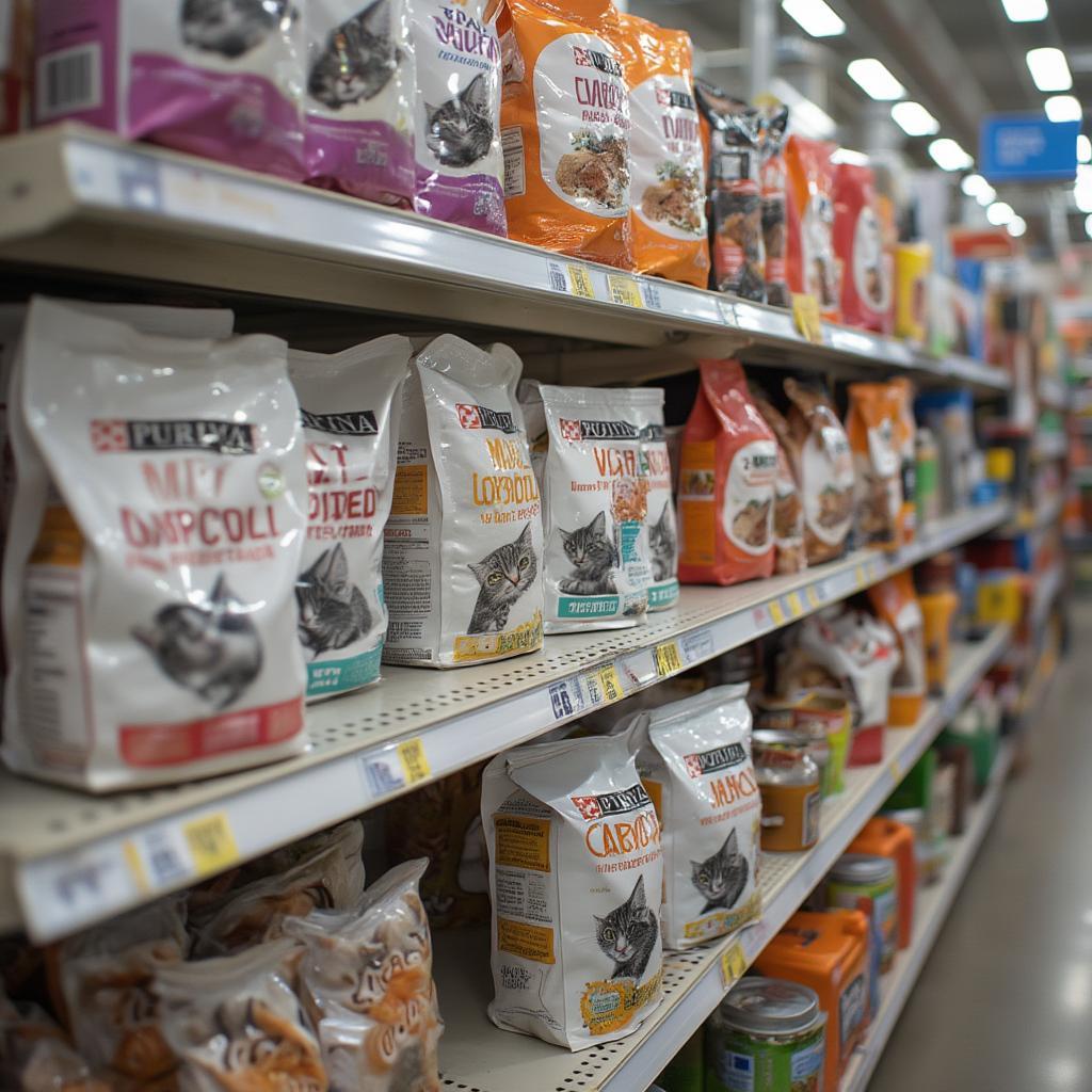 purina indoor cat food selection