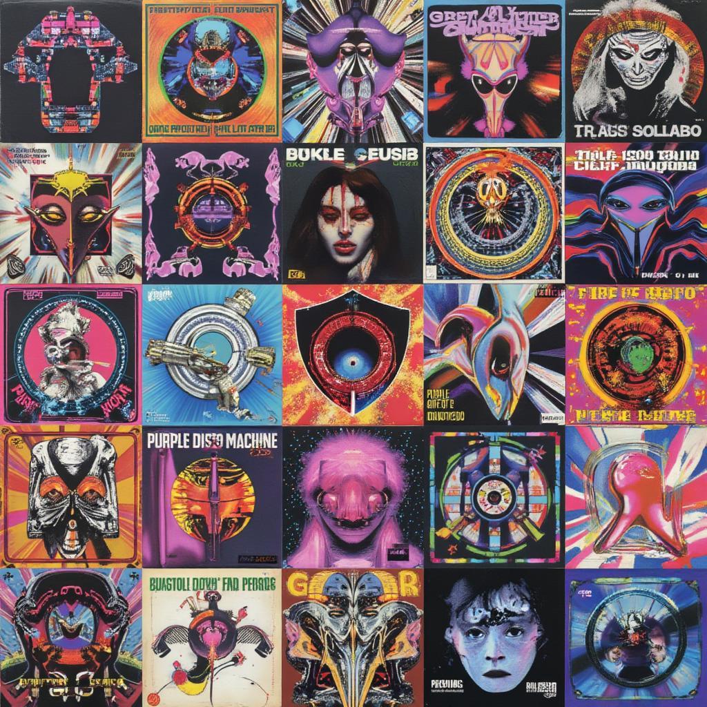 Purple Disco Machine Album Artwork Collection