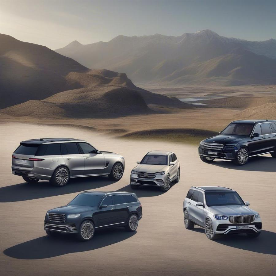 Top Luxury SUV Cars: Range Rover, Mercedes-Benz GLS, and BMW X7