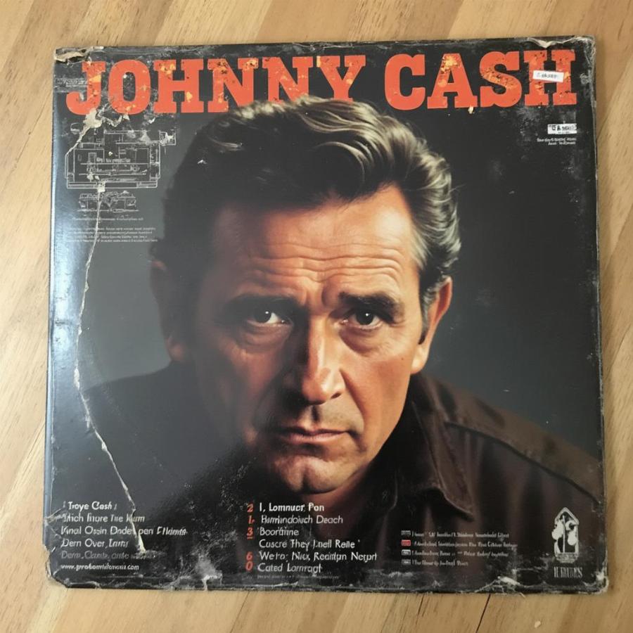 Rare Johnny Cash Vinyl LP