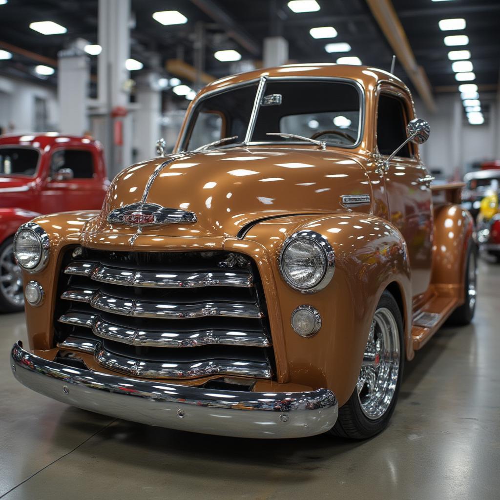 Restored Vintage Truck in Pristine Condition