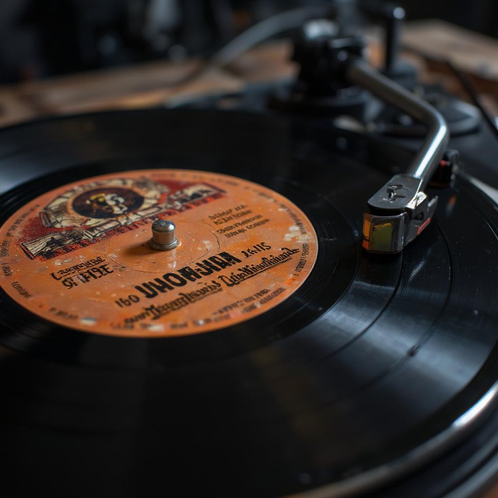 Vinyl record of Ring of Fire by Johnny Cash