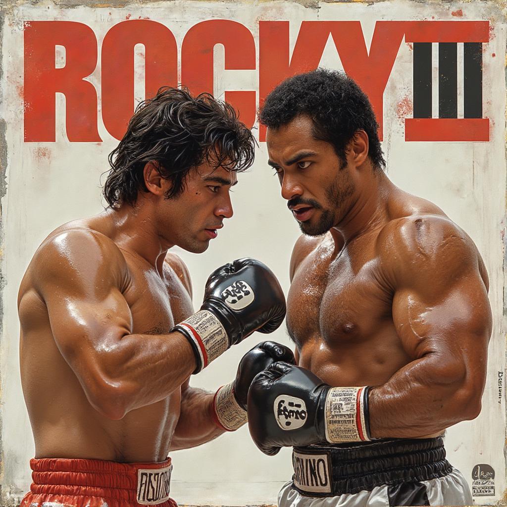 Original Movie Poster for Rocky III