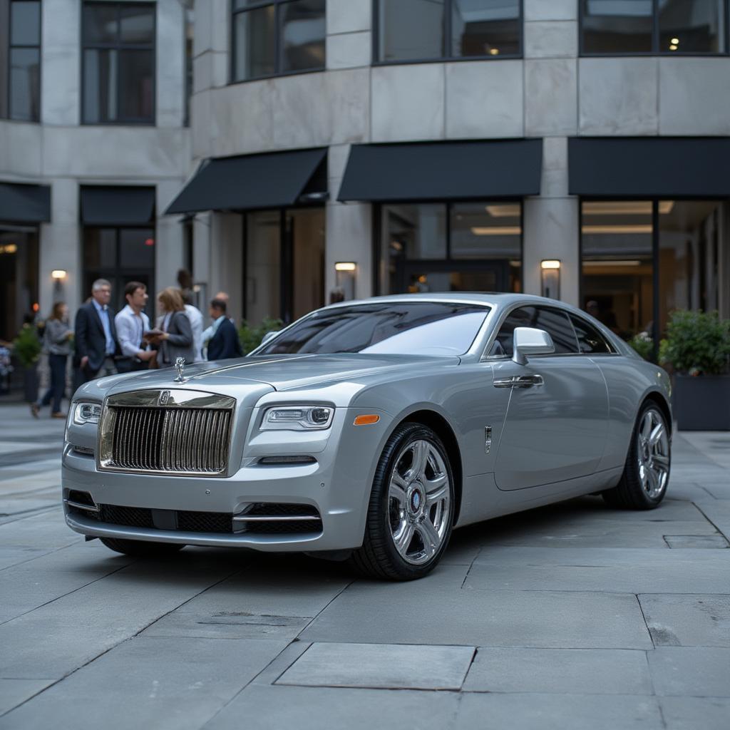 Rolls Royce at Corporate Event Arrival