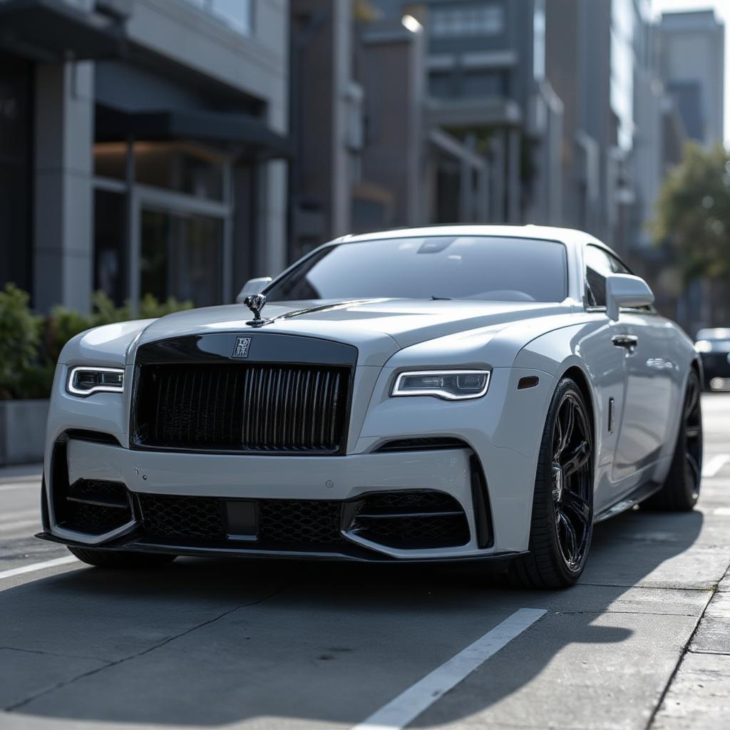 rolls royce spectre front exterior view