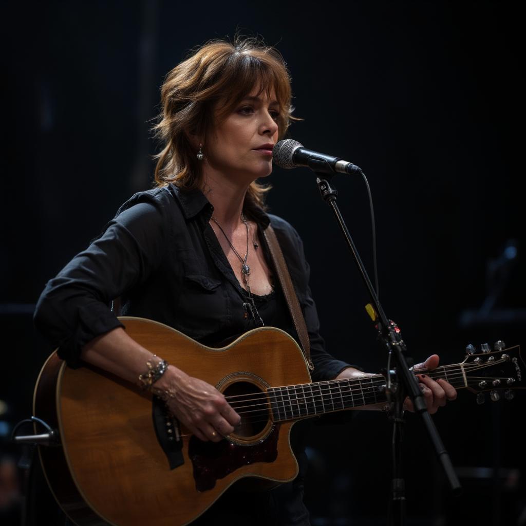 Rosanne Cash Performing a Johnny Cash Tribute