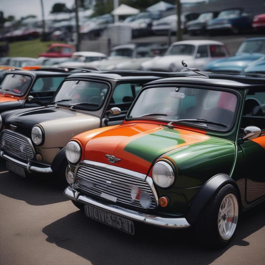 Rover Mini Cooper Car Meet