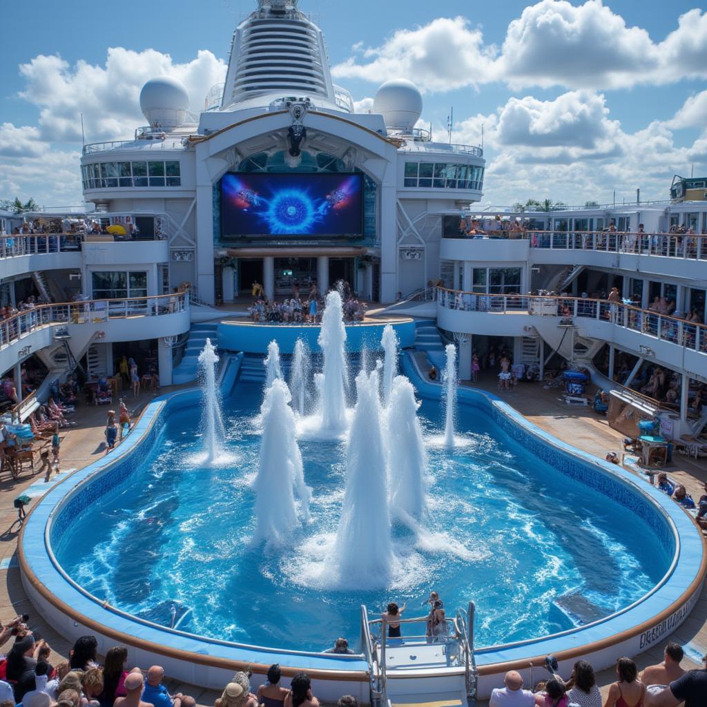 Royal Caribbean Icon Class Aquatheater